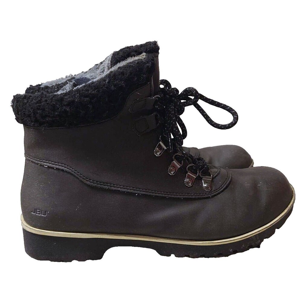 JBU by Jambu Womens Moto Grunge Gorpcore Blue Creek Winter‎ Ankle Boot Black 7.5